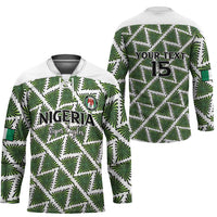 Custom Nigeria Football Hockey Jersey Come On Super Eagles - Wonder Print Shop
