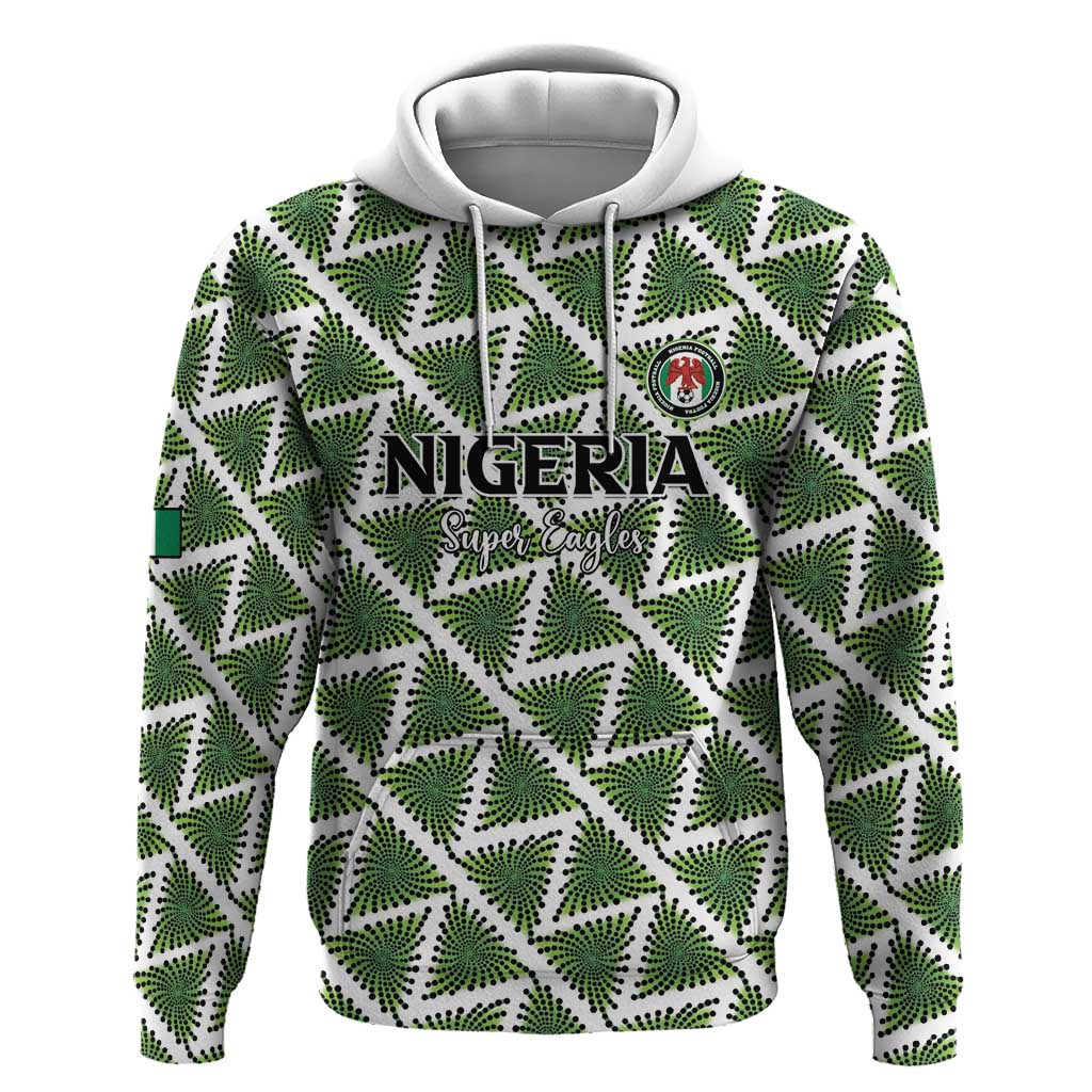Custom Nigeria Football Hoodie Come On Super Eagles - Wonder Print Shop