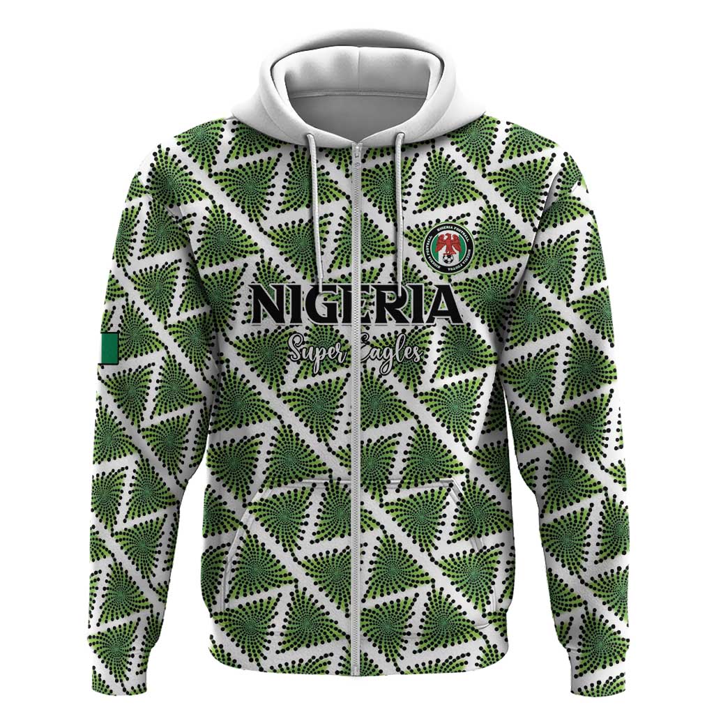 Custom Nigeria Football Hoodie Come On Super Eagles - Wonder Print Shop