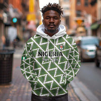 Custom Nigeria Football Hoodie Come On Super Eagles - Wonder Print Shop