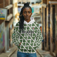 Custom Nigeria Football Hoodie Come On Super Eagles - Wonder Print Shop