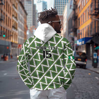 Custom Nigeria Football Hoodie Come On Super Eagles - Wonder Print Shop