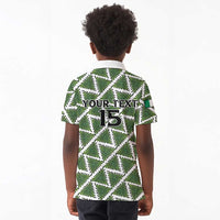 Custom Nigeria Football Kid Polo Shirt Come On Super Eagles LT15