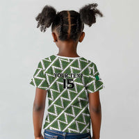 Custom Nigeria Football Kid T shirt Come On Super Eagles LT15