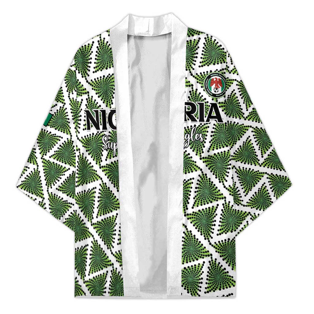 Custom Nigeria Football Kimono Come On Super Eagles - Wonder Print Shop
