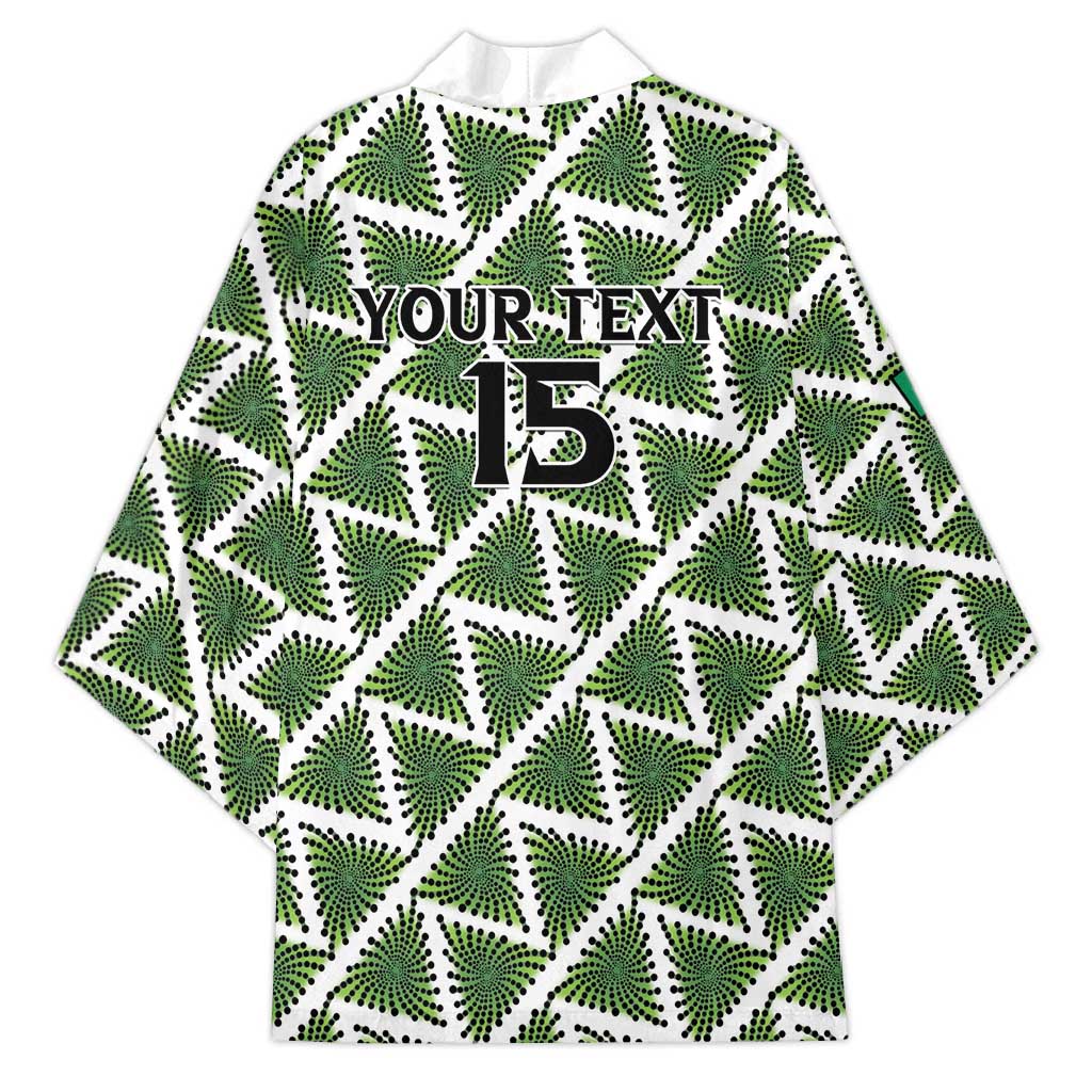 Custom Nigeria Football Kimono Come On Super Eagles - Wonder Print Shop