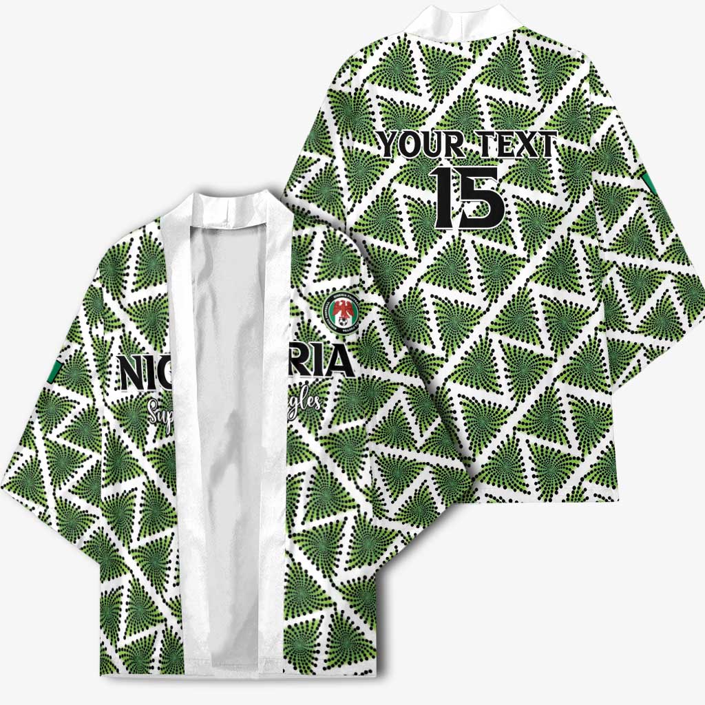 Custom Nigeria Football Kimono Come On Super Eagles - Wonder Print Shop