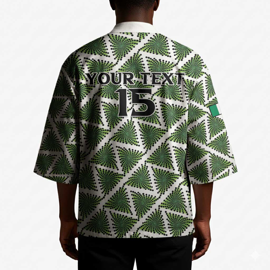Custom Nigeria Football Kimono Come On Super Eagles - Wonder Print Shop