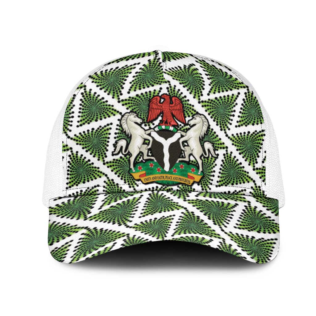 Nigeria Football Mesh Trucker Cap Come On Super Eagles - Wonder Print Shop