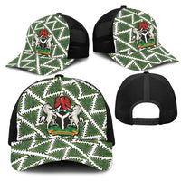 Nigeria Football Mesh Trucker Cap Come On Super Eagles - Wonder Print Shop