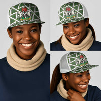 Nigeria Football Mesh Trucker Cap Come On Super Eagles - Wonder Print Shop