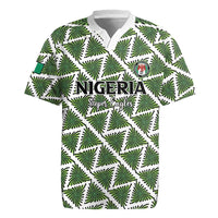 Custom Nigeria Football Rugby Jersey Come On Super Eagles LT15