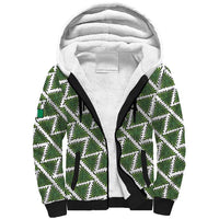 Custom Nigeria Football Sherpa Hoodie Come On Super Eagles - Wonder Print Shop