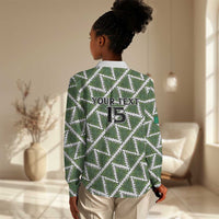 Custom Nigeria Football Women Casual Shirt Come On Super Eagles - Wonder Print Shop