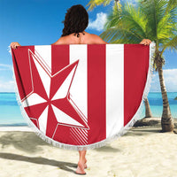 Custom Liberia Football Beach Blanket Go Lone Stars