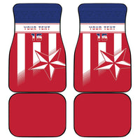 Custom Liberia Football Car Mats Go Lone Stars