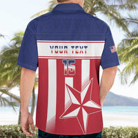 Custom Liberia Football Hawaiian Shirt Go Lone Stars
