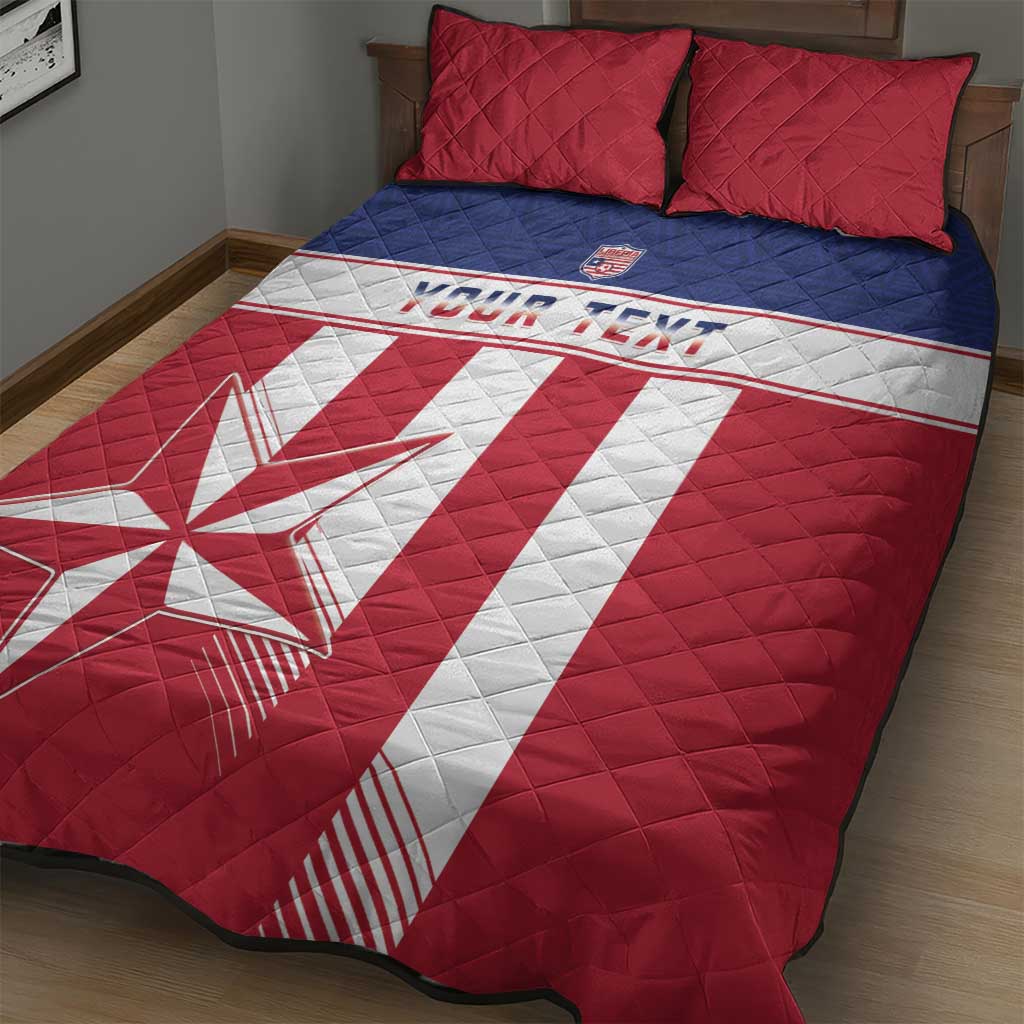 Custom Liberia Football Quilt Bed Set Go Lone Stars