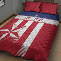 Custom Liberia Football Quilt Bed Set Go Lone Stars