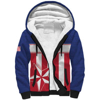 Custom Liberia Football Sherpa Hoodie Go Lone Stars