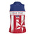 Custom Liberia Football Women Sleeveless Polo Shirt Go Lone Stars