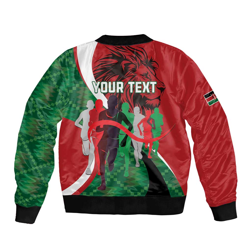 Personalised Athletics Kenya Bomber Jacket We Are Champions