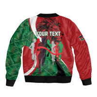 Personalised Athletics Kenya Bomber Jacket We Are Champions