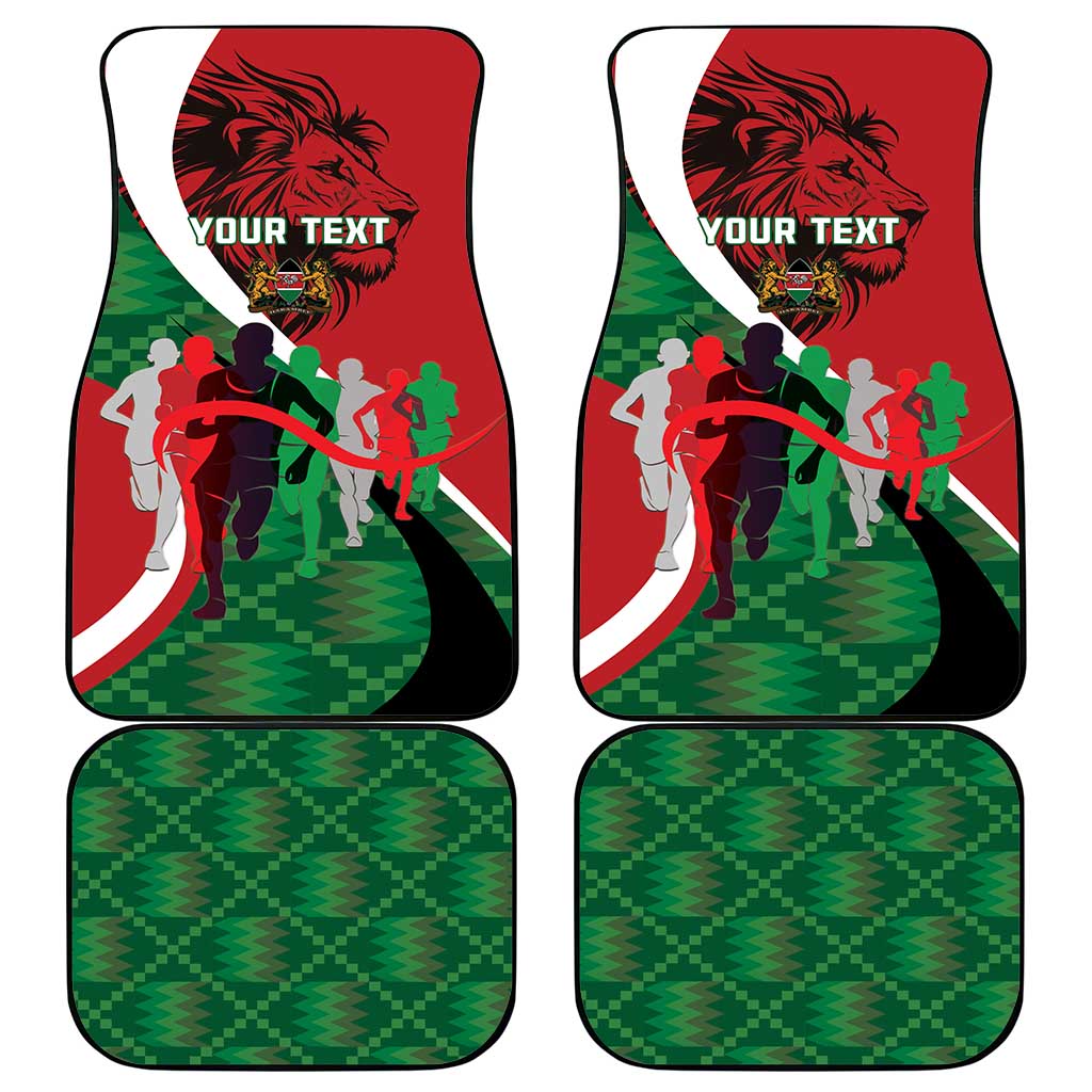 Personalised Athletics Kenya Car Mats We Are Champions