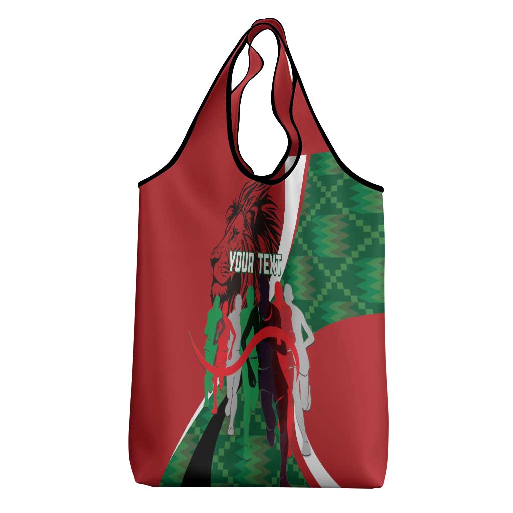 Personalised Athletics Kenya Grocery Bag We Are Champions