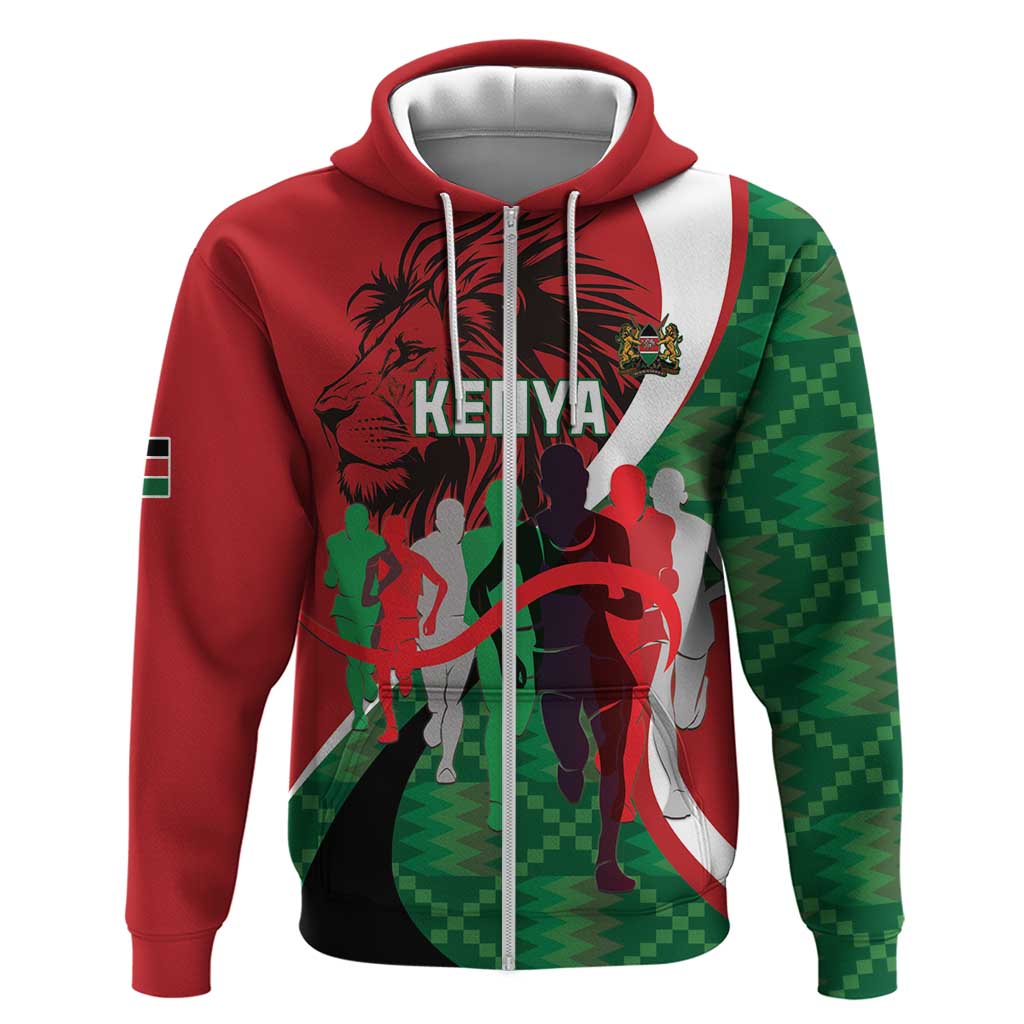 Personalised Athletics Kenya Hoodie We Are Champions