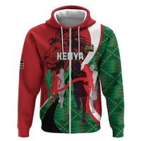 Personalised Athletics Kenya Hoodie We Are Champions