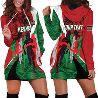 Personalised Athletics Kenya Hoodie Dress We Are Champions