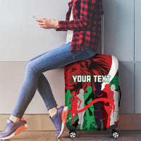 Personalised Athletics Kenya Luggage Cover We Are Champions