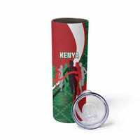 Personalised Athletics Kenya Skinny Tumbler We Are Champions