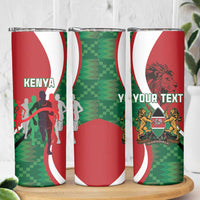 Personalised Athletics Kenya Skinny Tumbler We Are Champions