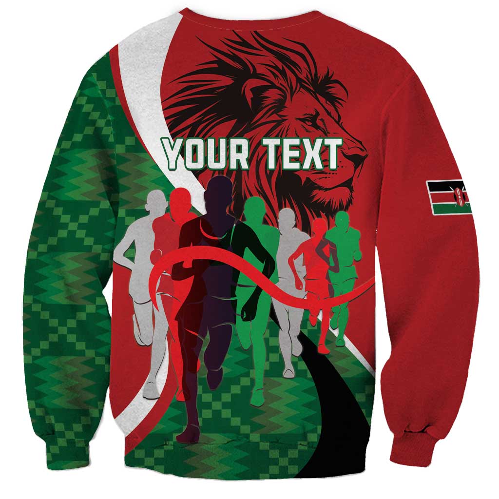Personalised Athletics Kenya Sweatshirt We Are Champions