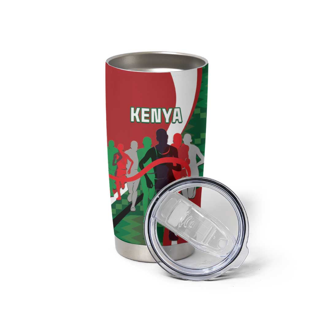Personalised Athletics Kenya Tumbler Cup We Are Champions