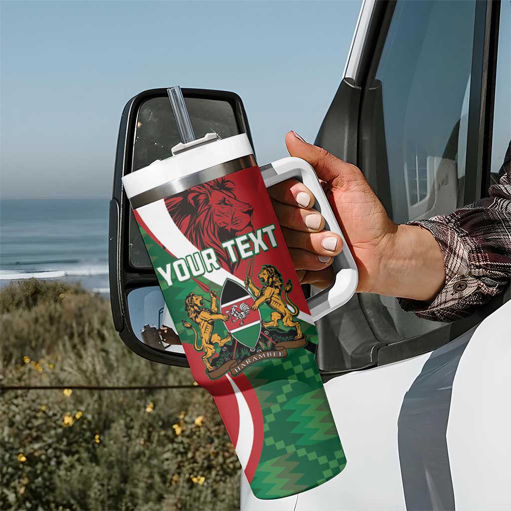 Personalised Athletics Kenya Tumbler With Handle We Are Champions