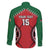 Custom Kenya Rugby Family Matching Short Sleeve Bodycon Dress and Hawaiian Shirt Lion Mascot African Pattern