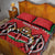 Custom Kenya Rugby Quilt Bed Set Lion Mascot African Pattern