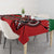 Custom Kenya Rugby Tablecloth Lion Mascot African Pattern