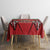 Custom Kenya Rugby Tablecloth Lion Mascot African Pattern
