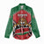 Custom Kenya Rugby Women Casual Shirt Lion Mascot African Pattern