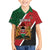 Personalised Kenya Kid Hawaiian Shirt Coat Of Arms Mix Flag Style