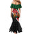 Personalised Kenya Mermaid Dress Coat Of Arms Mix Flag Style