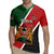 Personalised Kenya Rugby Jersey Coat Of Arms Mix Flag Style