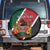 Personalised Kenya Spare Tire Cover Coat Of Arms Mix Flag Style