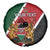 Personalised Kenya Spare Tire Cover Coat Of Arms Mix Flag Style