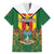 Personalised Zimbabwe Independence Day Hawaiian Shirt Gloriosa Flower - Flag Style