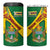 Personalised Zimbabwe 4 in 1 Can Cooler Tumbler 1980 Independence Day
